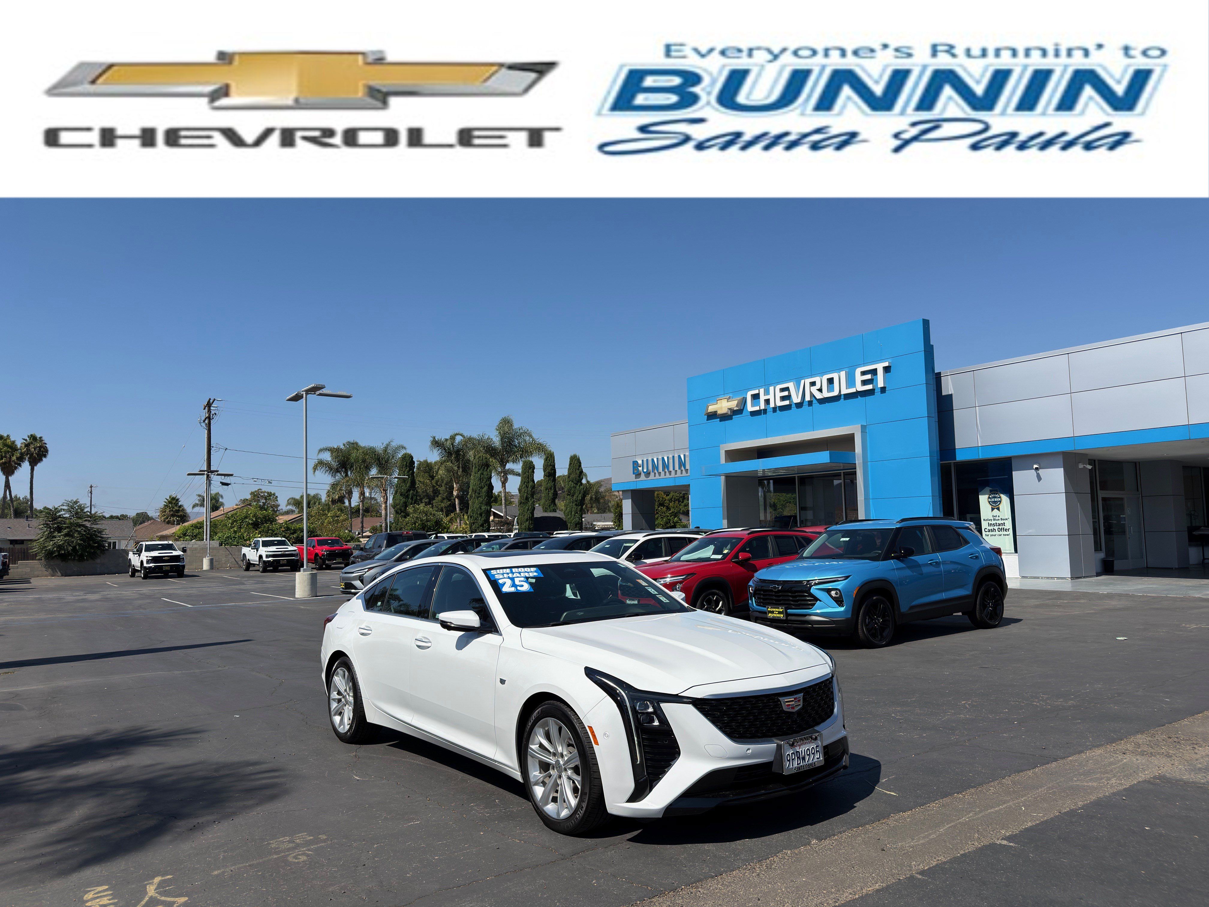 Used 2025 Cadillac CT5 Premium Luxury w/ Sun And Sound Package RWD image 1
