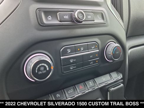 Used 2022 Chevrolet Silverado 1500 Custom Trail Boss w/ Midnight Edition AWD/4WD image 22