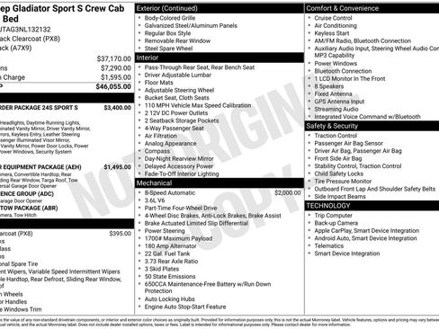 Used 2022 Jeep Gladiator Sport AWD/4WD image 32