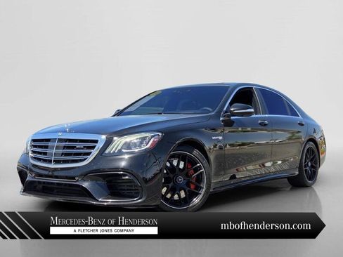 Used 2019 Mercedes-Benz S 63 AMG S 4MATIC Sedan image 1