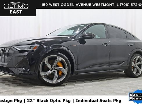 Used 2022 Audi e-tron S Prestige w/ Prestige Package image 1