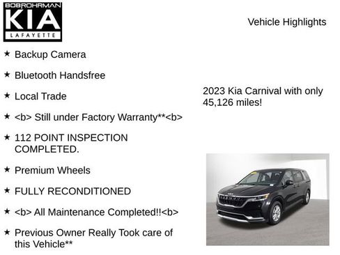 Used 2023 Kia Carnival LX image 8