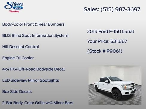 Used 2019 Ford F150 Lariat AWD/4WD image 29