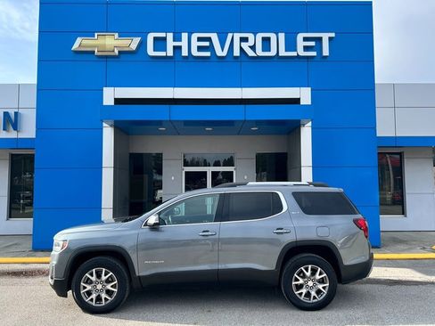 Used 2022 GMC Acadia SLT w/ LPO, Roadside Safety Package AWD/4WD image 1