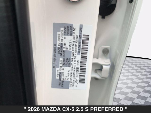 New 2026 MAZDA CX-5 Preferred AWD/4WD image 30