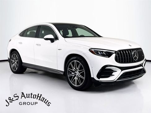 Used 2024 Mercedes-Benz GLC 43 AMG 4MATIC Coupe w/ Driver Assistance Package image 1