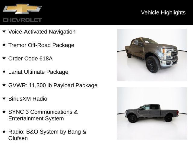 Used 2021 Ford F350 Lariat w/ Tremor Off-Road Package AWD/4WD image 5