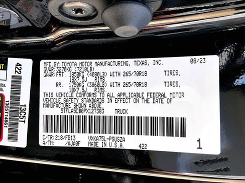 Used 2023 Toyota Tundra SR5 w/ SR5 Convenience Package image 35