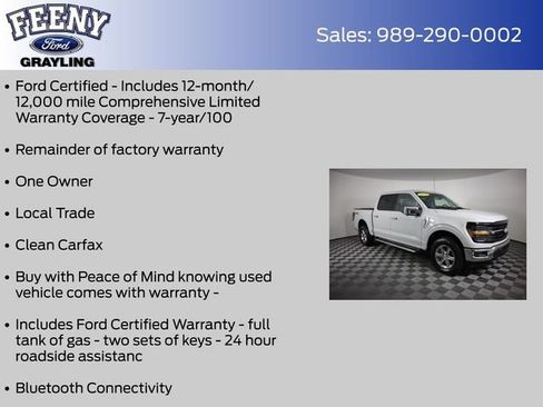 Used 2024 Ford F150 XLT w/ Equipment Group 302A MID AWD/4WD image 4