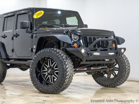 Used 2008 Jeep Wrangler Unlimited X AWD/4WD image 2