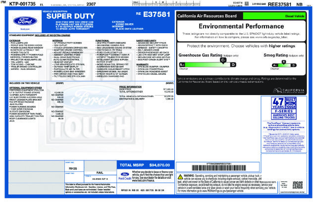 Used 2024 Ford F250 Platinum AWD/4WD image 2