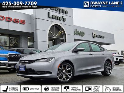 Used 2016 Chrysler 200 S w/ Navigation & Sound Group I