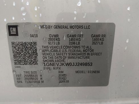 Used 2018 Chevrolet Traverse Premier AWD/4WD image 33