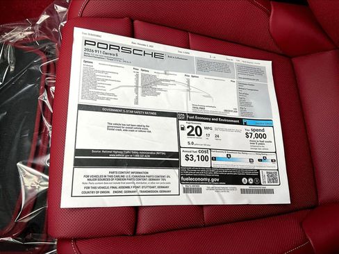 New 2026 Porsche 911 Carrera S image 13