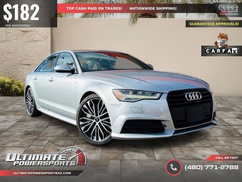 Used 2018 Audi A6 2.0T Premium Plus w/ Premium Plus Package FWD image 1