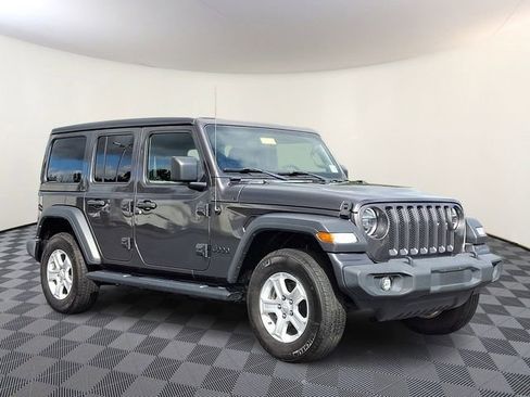 Used 2022 Jeep Wrangler Unlimited Sport w/ Sun And Sound Package AWD/4WD image 1
