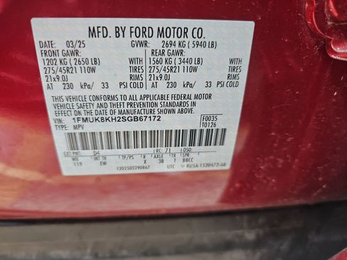 Used 2025 Ford Explorer ST-Line w/ ST-Line Street Pack AWD/4WD image 22