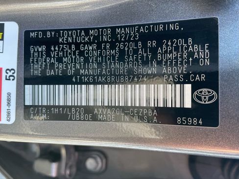 Used 2024 Toyota Camry XSE FWD image 41