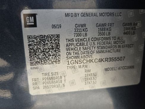 Used 2019 Chevrolet Suburban LT w/ Texas Edition Package RWD image 34