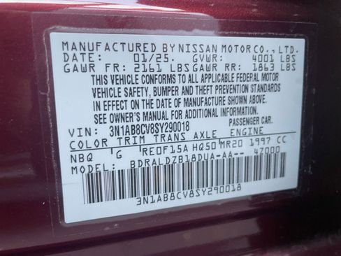 Used 2025 Nissan Sentra SV image 34