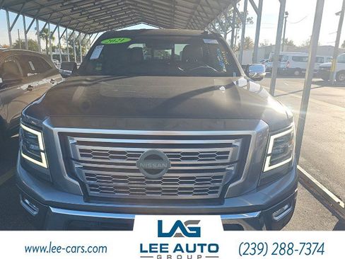 Used 2021 Nissan Titan Platinum Reserve image 2