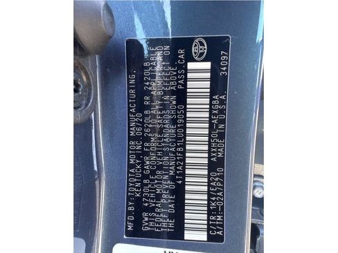 Used 2020 Toyota Avalon XLE w/ Moonroof Package FWD image 19