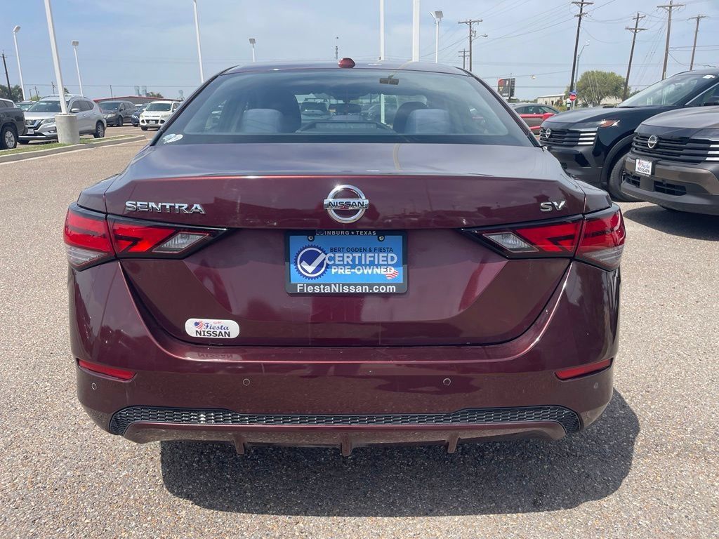 Certified 2020 Nissan Sentra SV FWD image 6