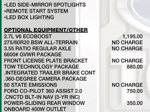 Used 2021 Ford F150 XLT w/ Equipment Group 302A High AWD/4WD image 5