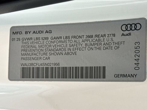 Used 2025 Audi A5 2.0T Prestige w/ 19" Wheel Package image 29