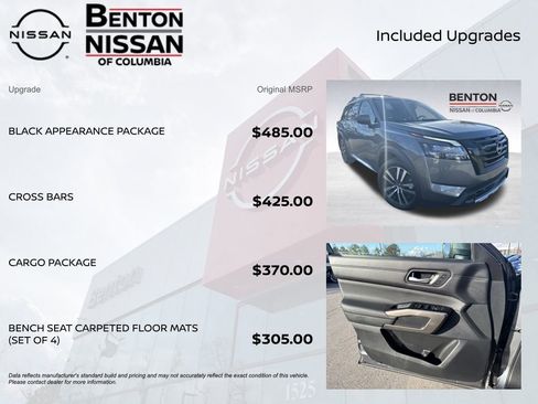 Used 2025 Nissan Pathfinder Platinum w/ Black Appearance Package image 6