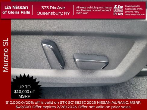 New 2025 Nissan Murano SL w/ Cargo Package image 38