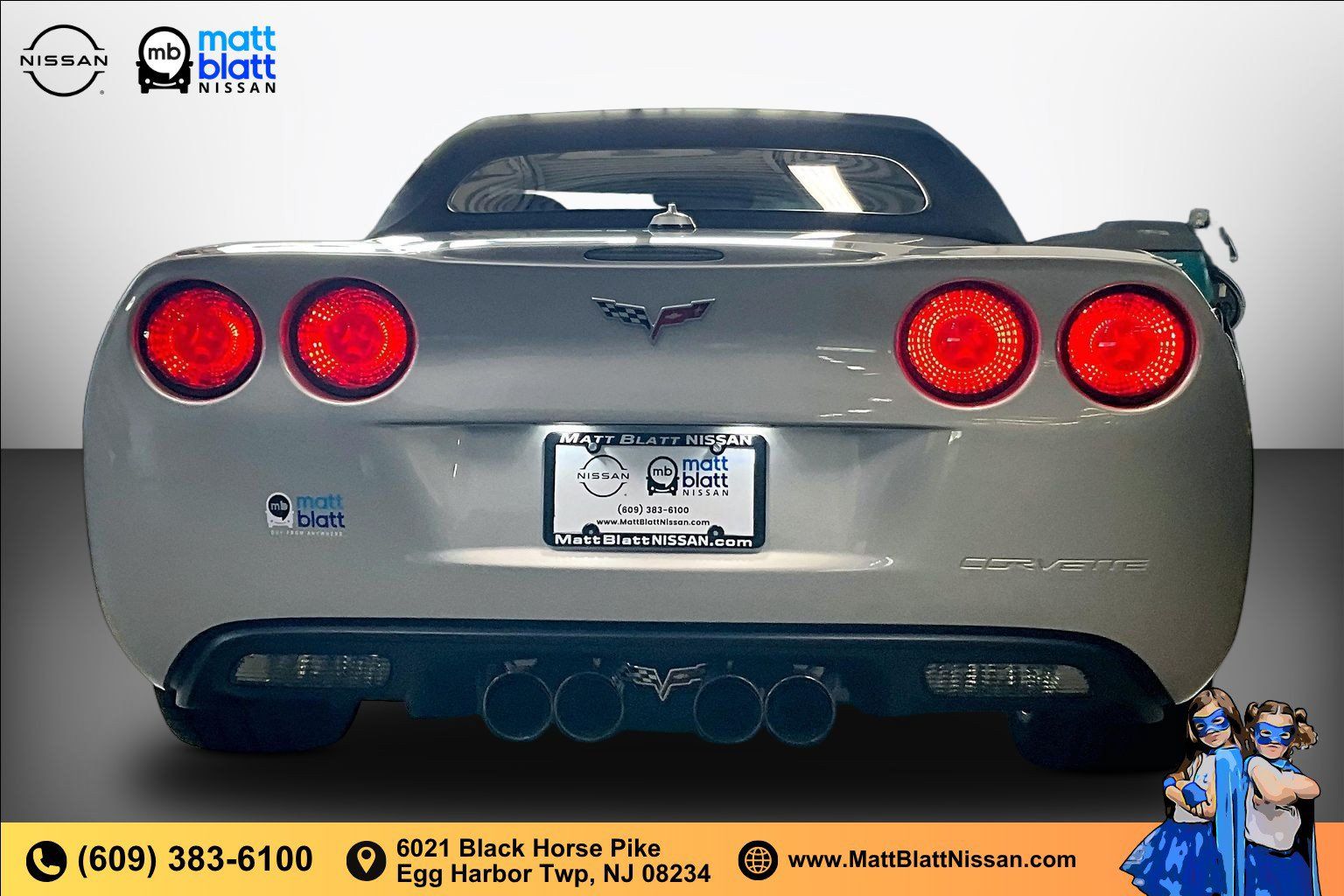 Used 2005 Chevrolet Corvette Convertible w/ Preferred Equipment Group RWD image 3