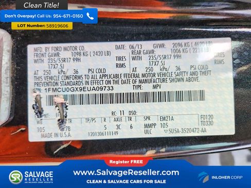 Used 2014 Ford Escape SE w/ Equipment Group 201A FWD image 17