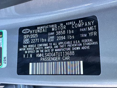 New 2026 Hyundai Elantra SEL Sport image 25