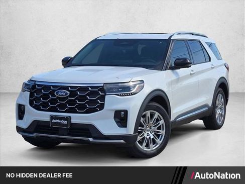 New 2026 Ford Explorer Platinum RWD image 1