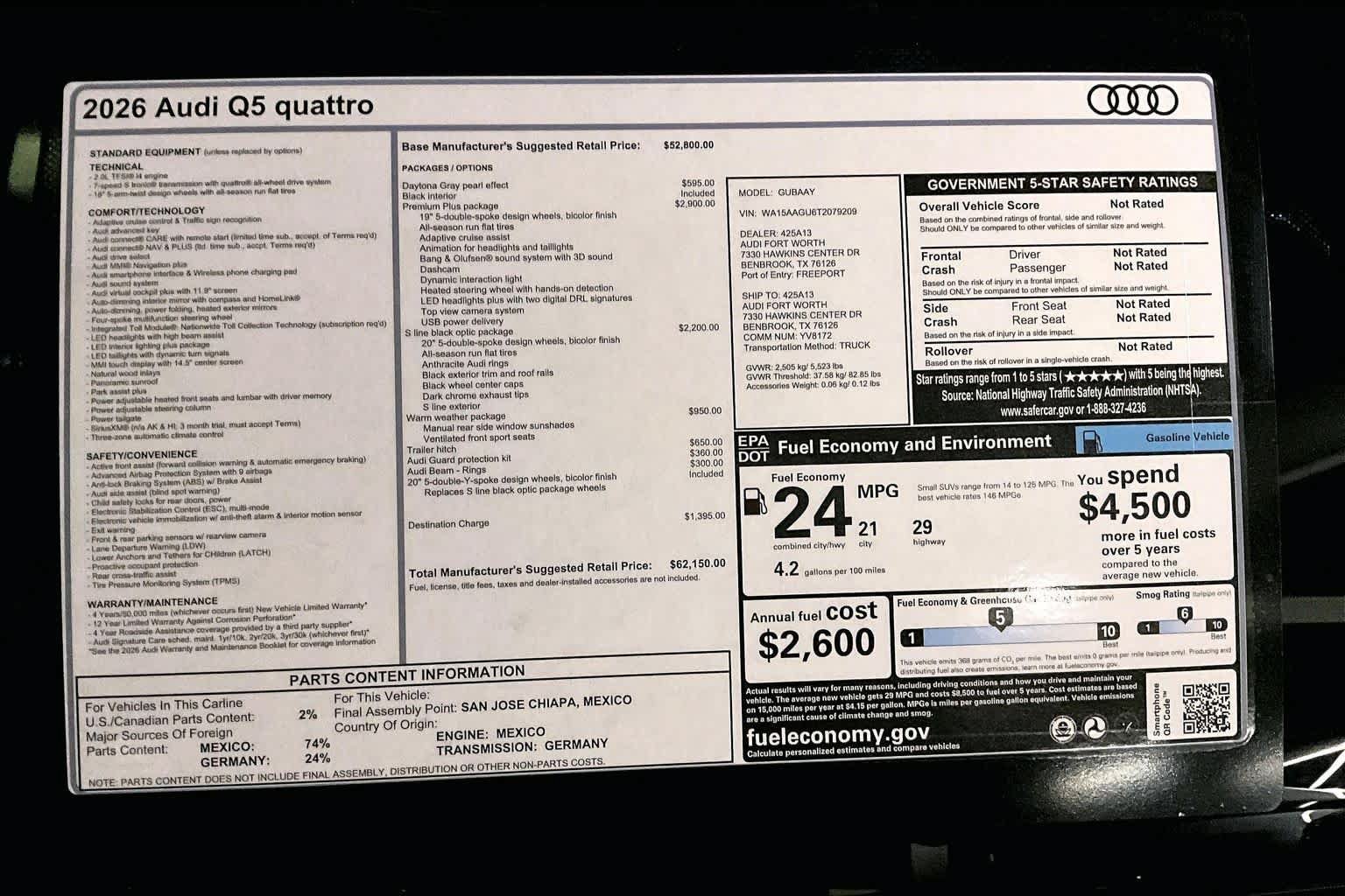 New 2026 Audi Q5 Premium Plus AWD/4WD image 19