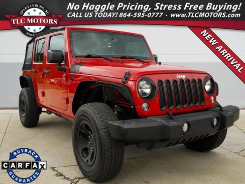 Used 2017 Jeep Wrangler Unlimited Sport w/ Quick Order Package 23S AWD/4WD image 1