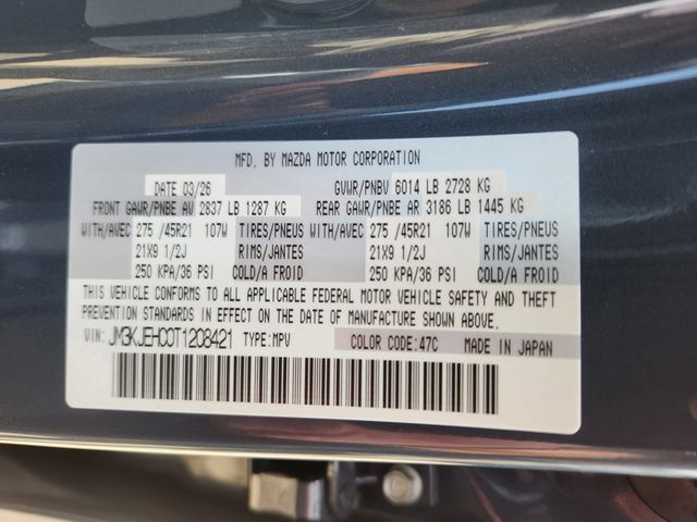 New 2026 MAZDA CX-70 3.3 Turbo S w/ Premium Plus AWD/4WD image 25