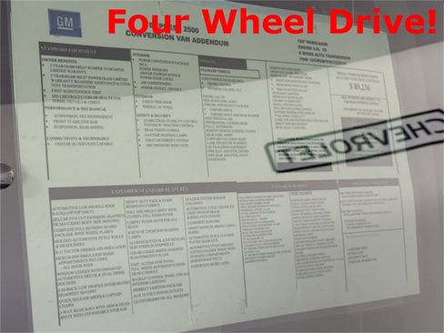 New 2024 Chevrolet Express 2500 Extended image 16