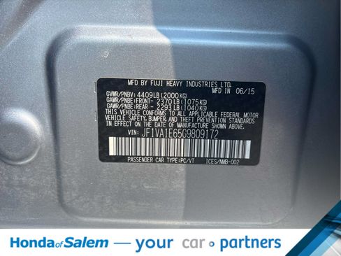 Used 2016 Subaru WRX Premium AWD/4WD image 21