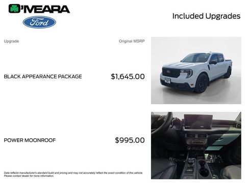 Used 2025 Ford Maverick Lariat w/ Black Appearance Package image 4