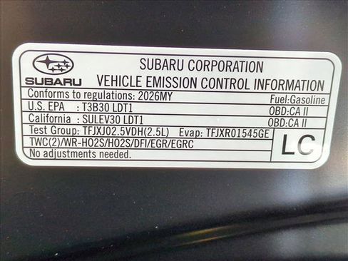 New 2026 Subaru Crosstrek 2.0i Premium AWD/4WD image 18