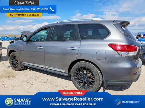 Used 2015 Nissan Pathfinder SL w/ SL Premium Package AWD/4WD image 3
