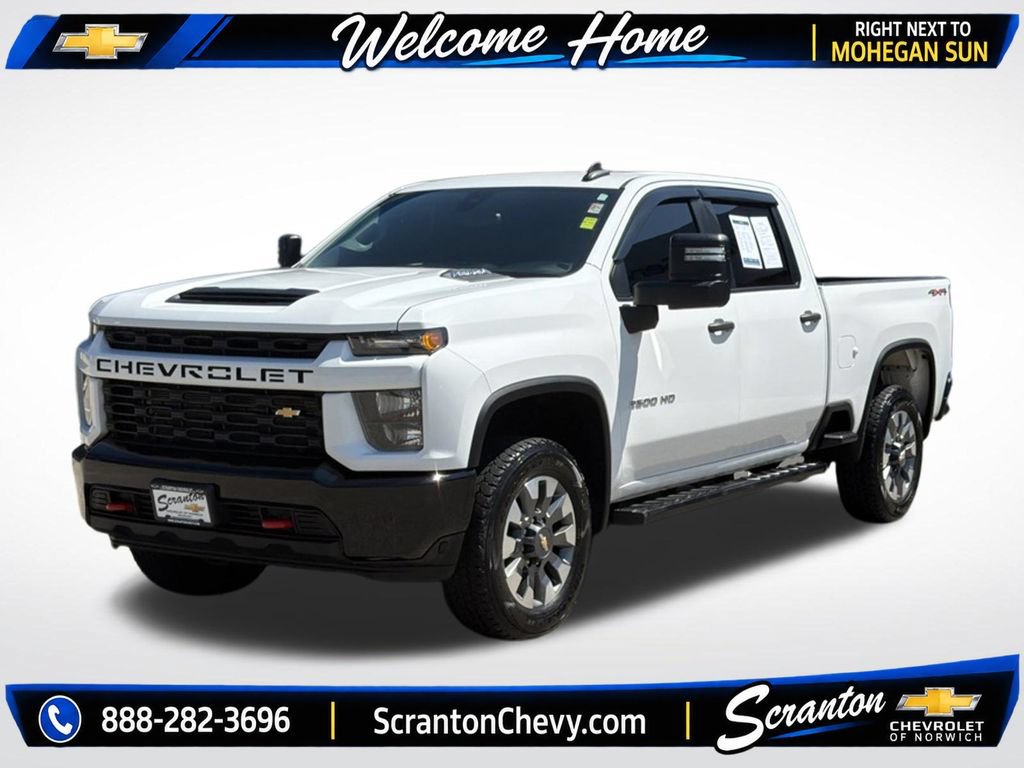 Certified 2022 Chevrolet Silverado 2500 Custom w/ Custom Value Package AWD/4WD image 2