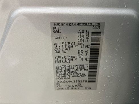 Used 2021 Nissan Murano SV image 27