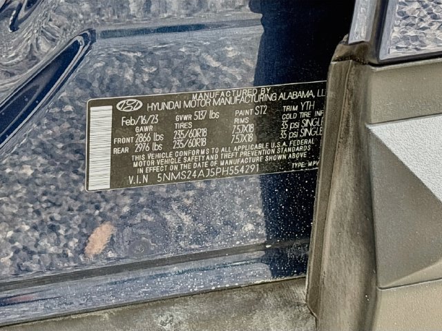 Certified 2023 Hyundai Santa Fe SEL w/ Cargo Package FWD image 31