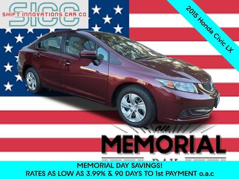 Used 2015 Honda Civic LX image 8