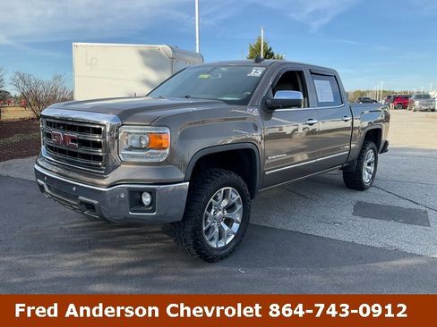 Used 2015 GMC Sierra 1500 SLT w/ SLT Crew Cab Value Package image 1