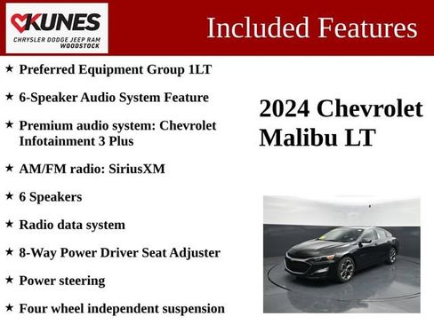 Used 2024 Chevrolet Malibu LT FWD image 3