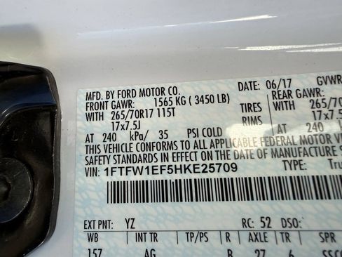 Used 2017 Ford F150 XL w/ Equipment Group 101A Mid AWD/4WD image 33